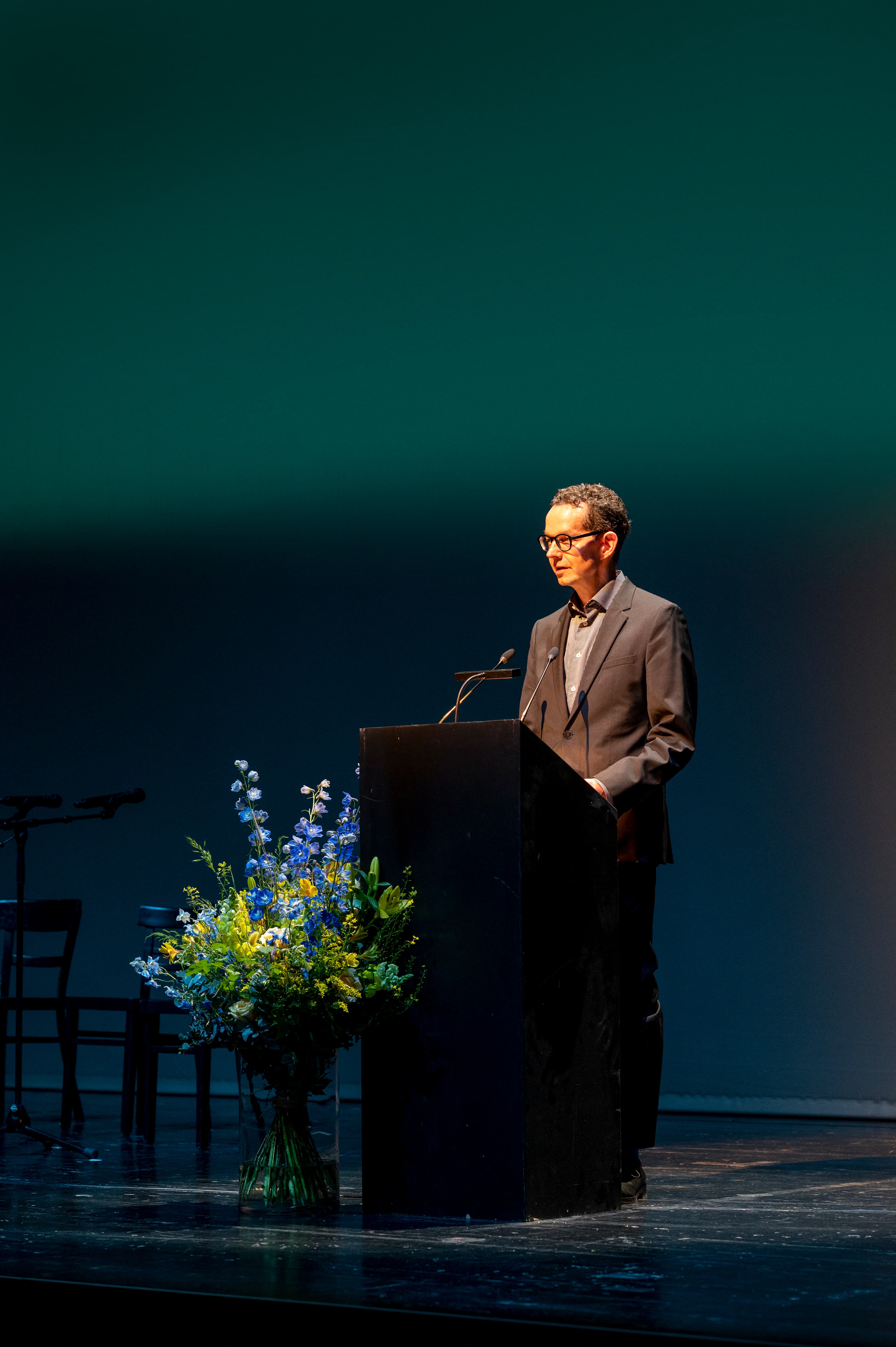 Kuratoriumsvorsitzender Freo Majer_KAIROS-Preisverleihung 2023_Fotograf: Gregor Lengler