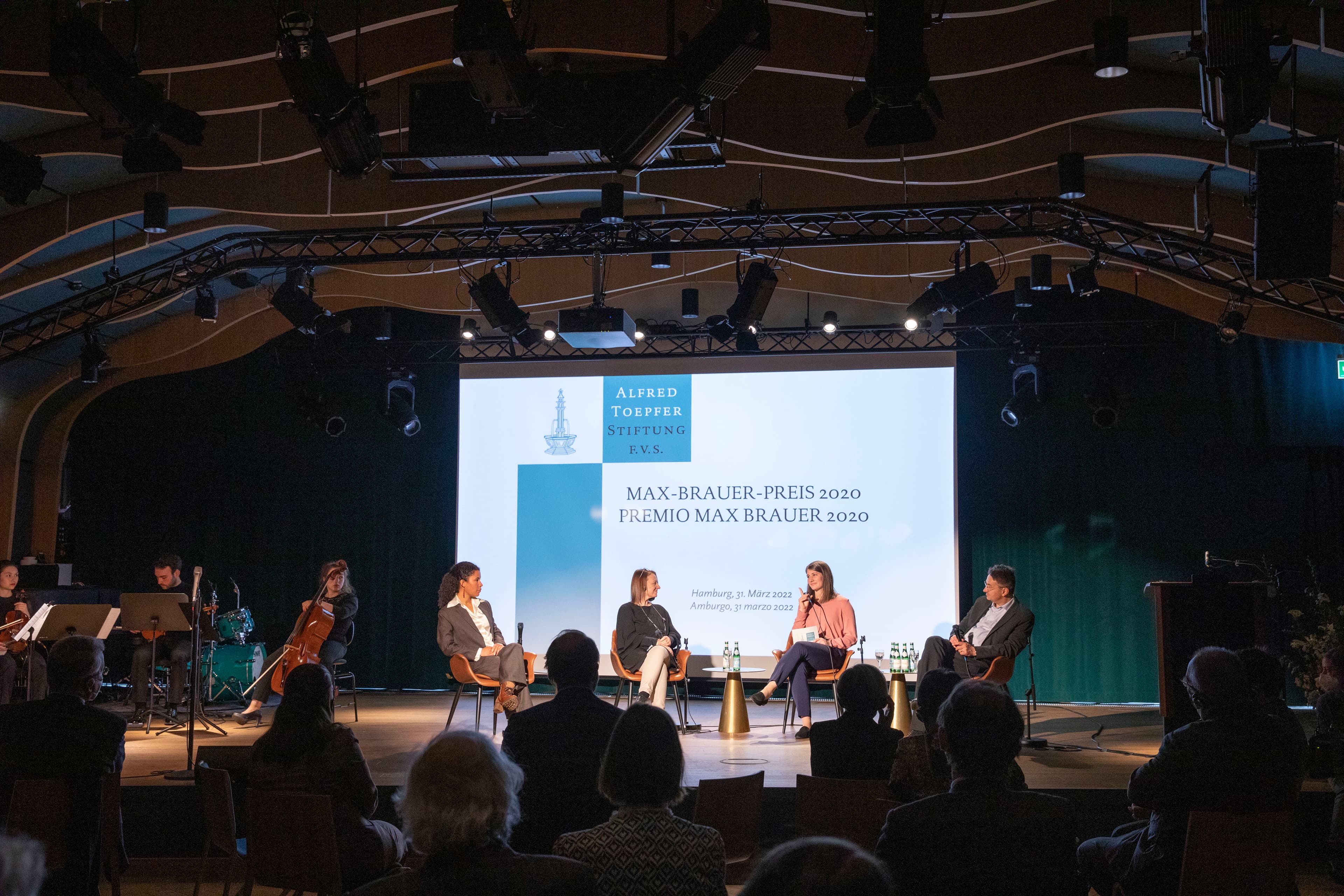 Micaela Casalboni im Gespräch mit Zandile Darko und Ansgar Wimmer