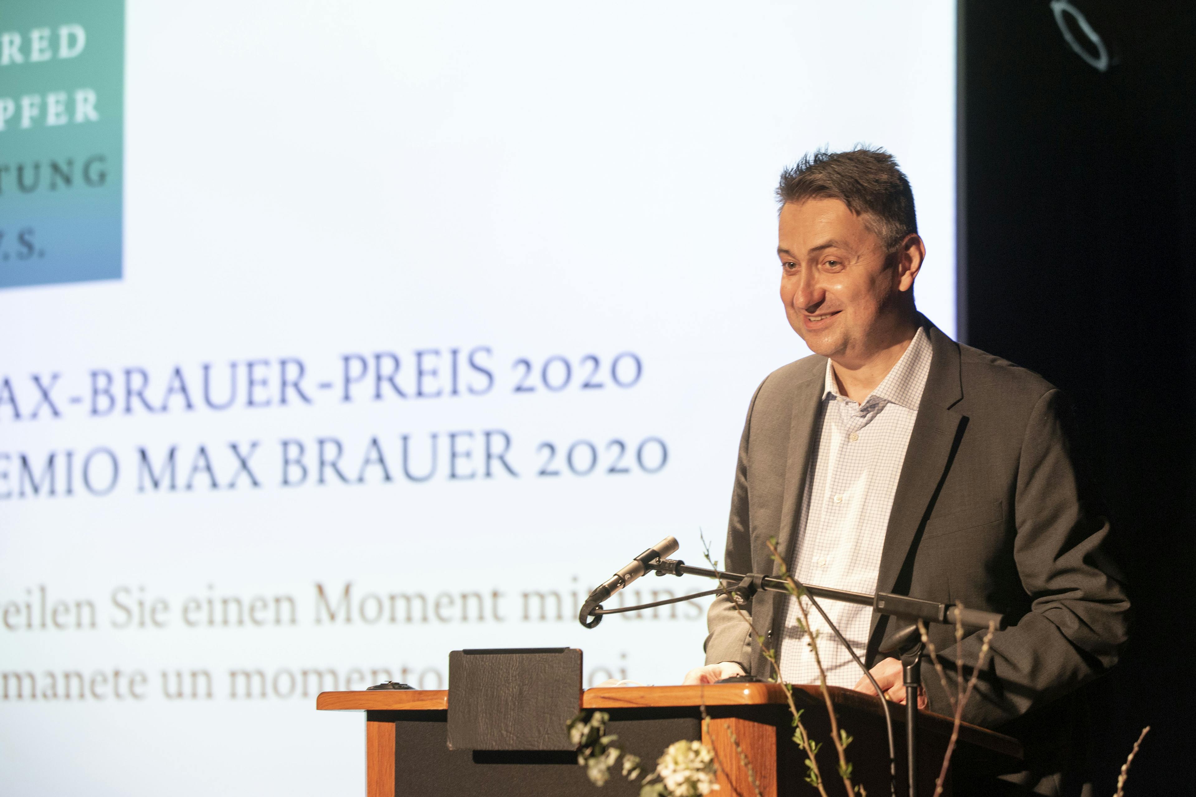 Begrüßung durch Ansgar Wimmer, Vorstandsvorsitzender der Toepfer Stiftung